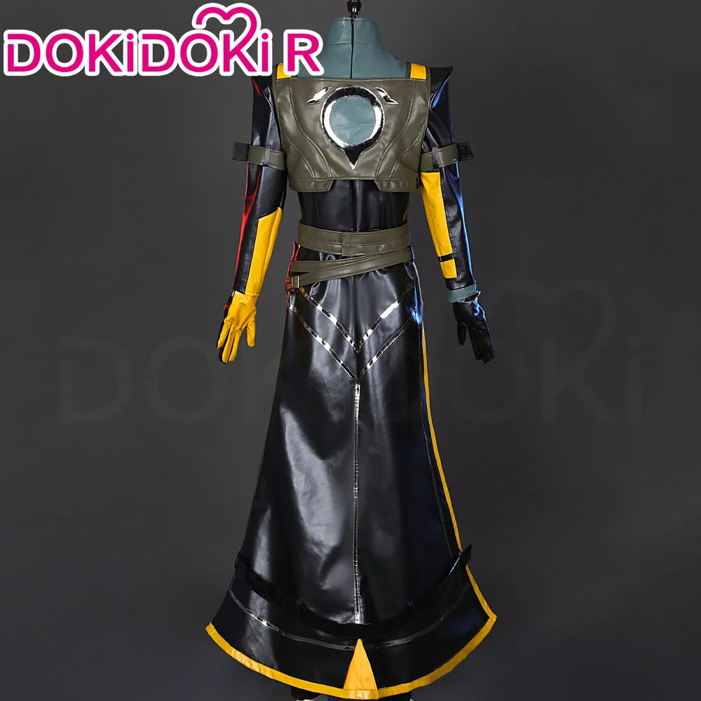 DokiDoki-R Game Cosplay Costume Black Steel