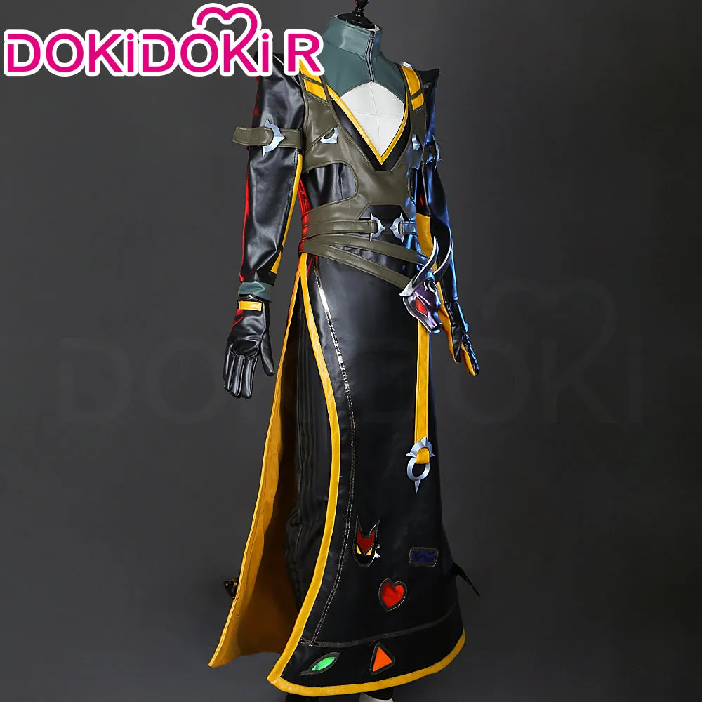 DokiDoki-R Game Cosplay Costume Black Steel