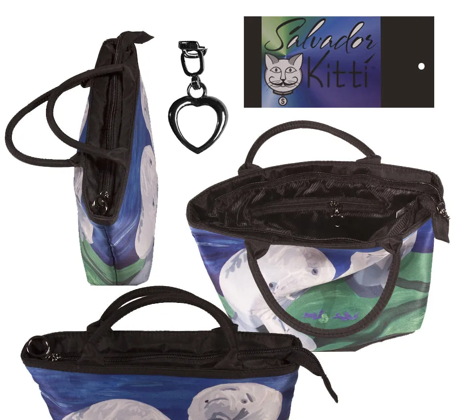 Dolphin Kitten Purse - The Kiss