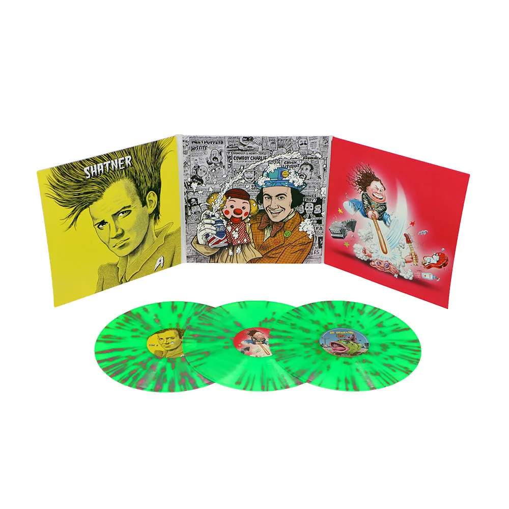 Dr. Demento Covered in Punk - Ltd Ed Online Exclusive Neon ‘gak' Green w/ ‘punk’ Pink Splatter Vinyl