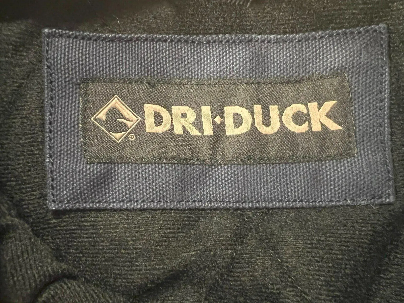 Dri Duck Men's Jacket Navy Cheyenne Canvas (S02)