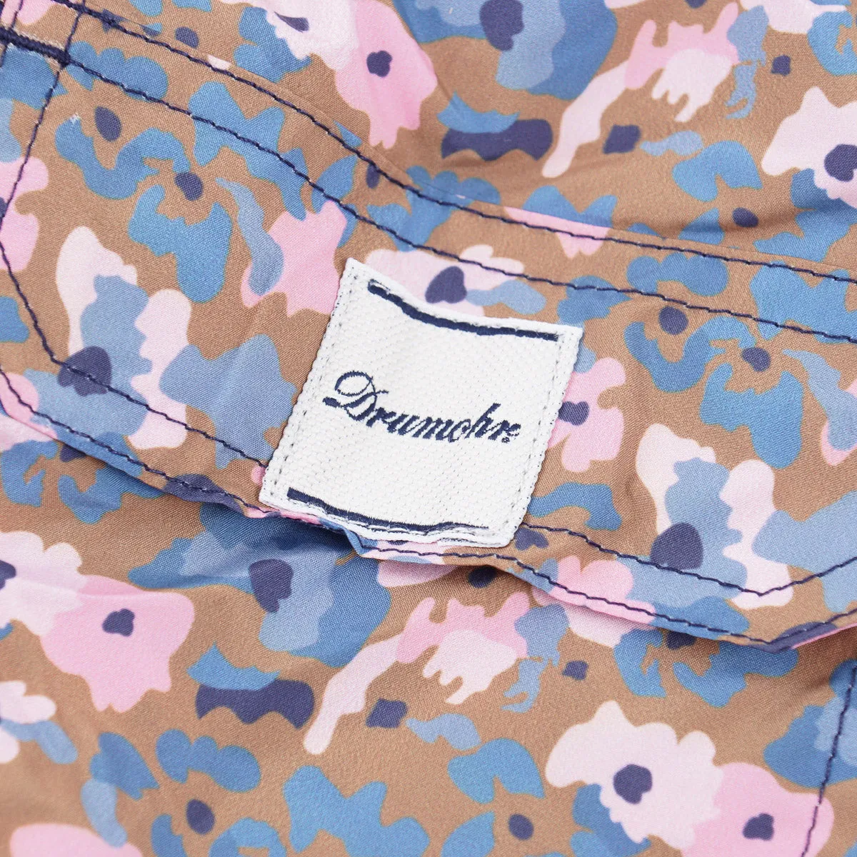 Drumohr Floral Print Swim Trunks