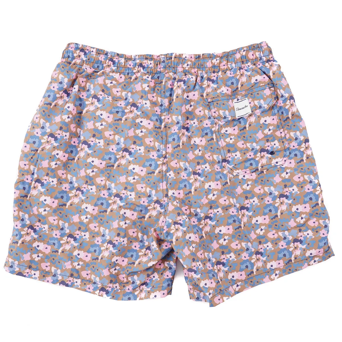 Drumohr Floral Print Swim Trunks