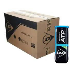 Dunlop ATP Championship Tennis Balls Carton (Pack of 24 Can)