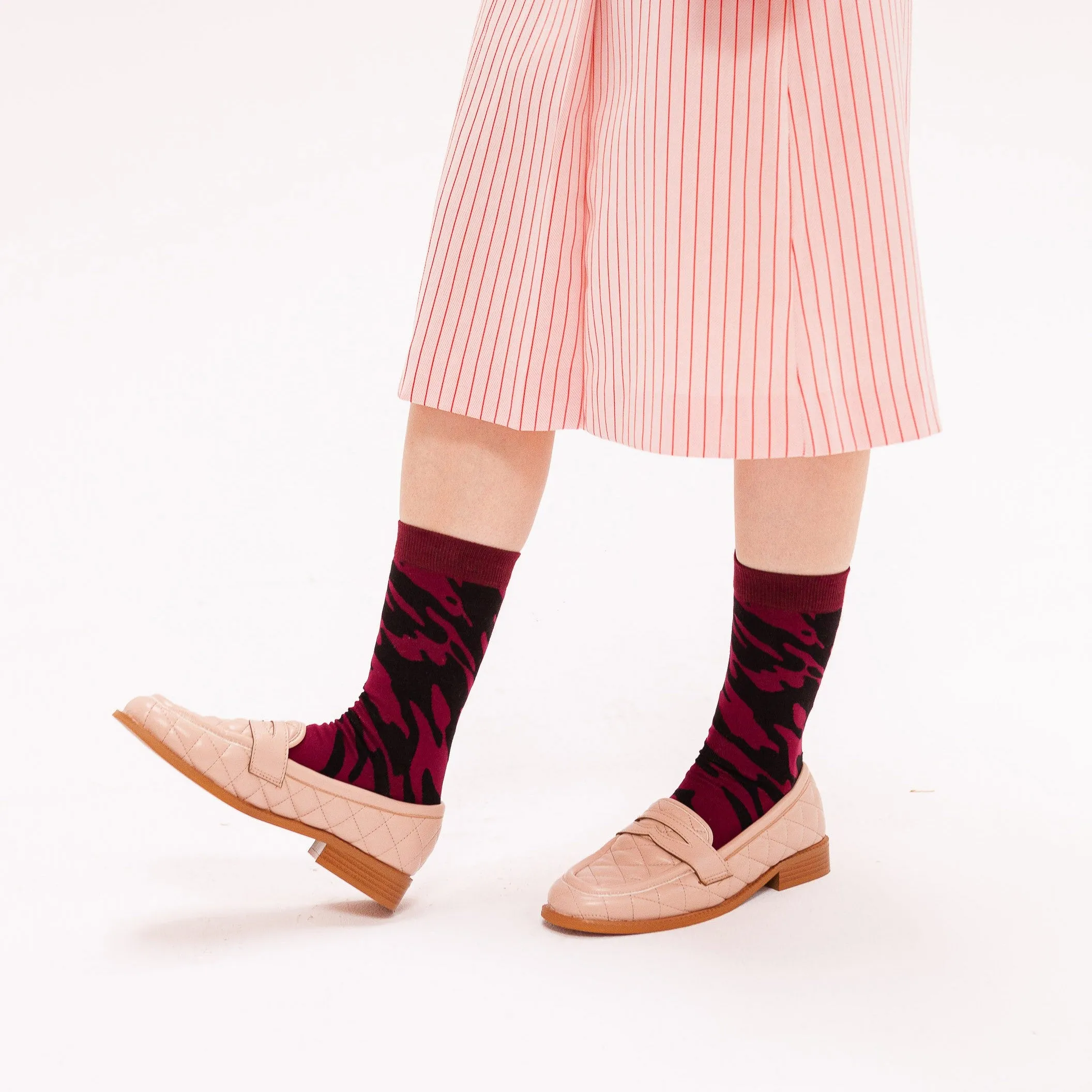 Eat My Socks: Wine Red