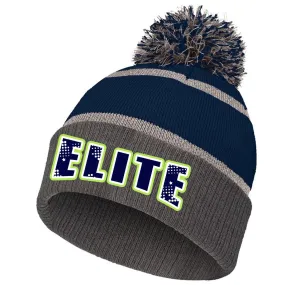 Elite - Elite Holloway Reflective Beanie (223816) - Navy/Carbon