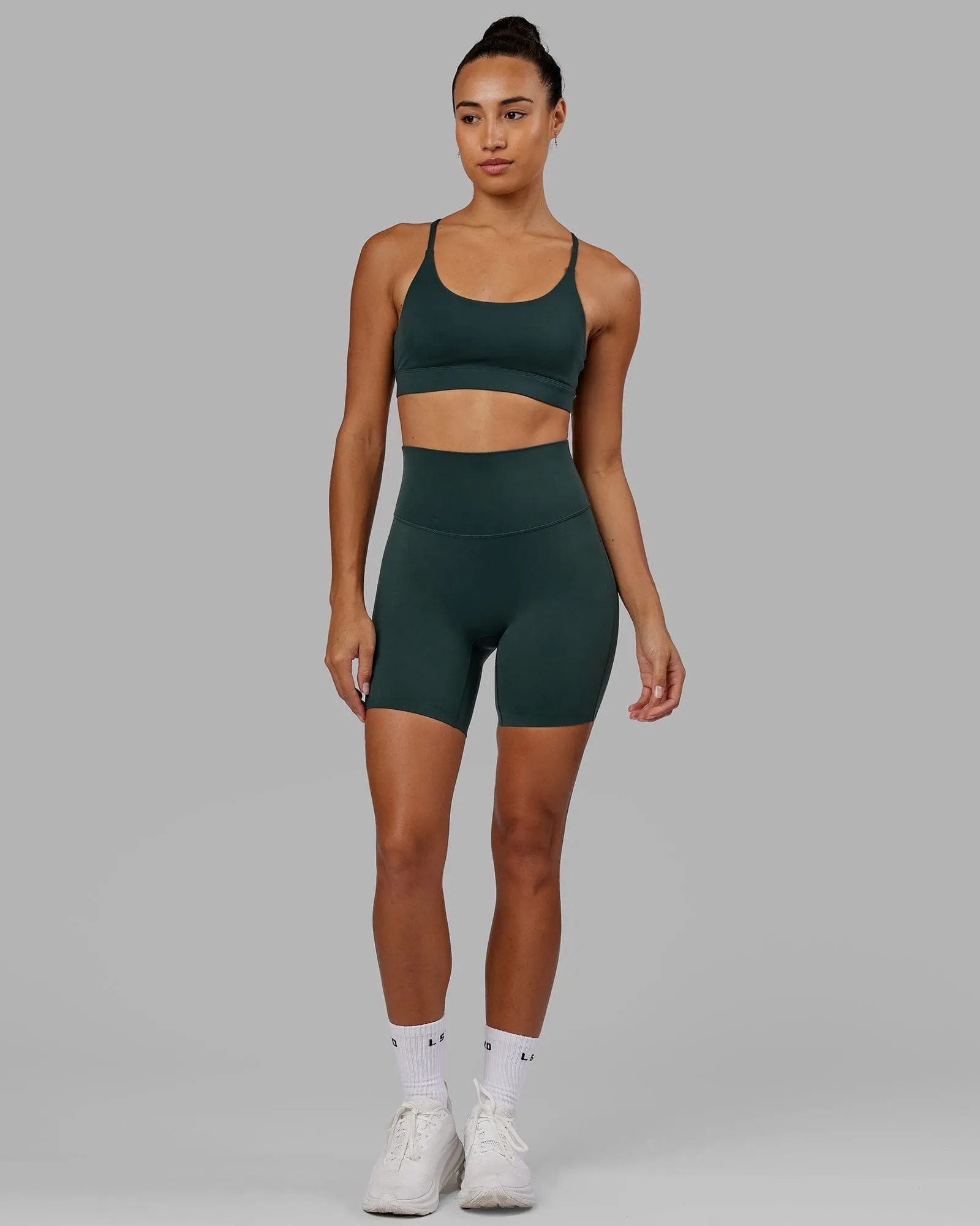 Elixir Mid-Length Shorts - Vital Green