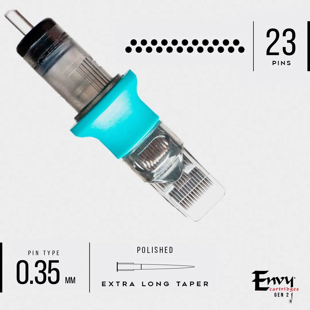 Envy Gen 2 Extra Long Taper Cartridges Magnum - FINAL SALE