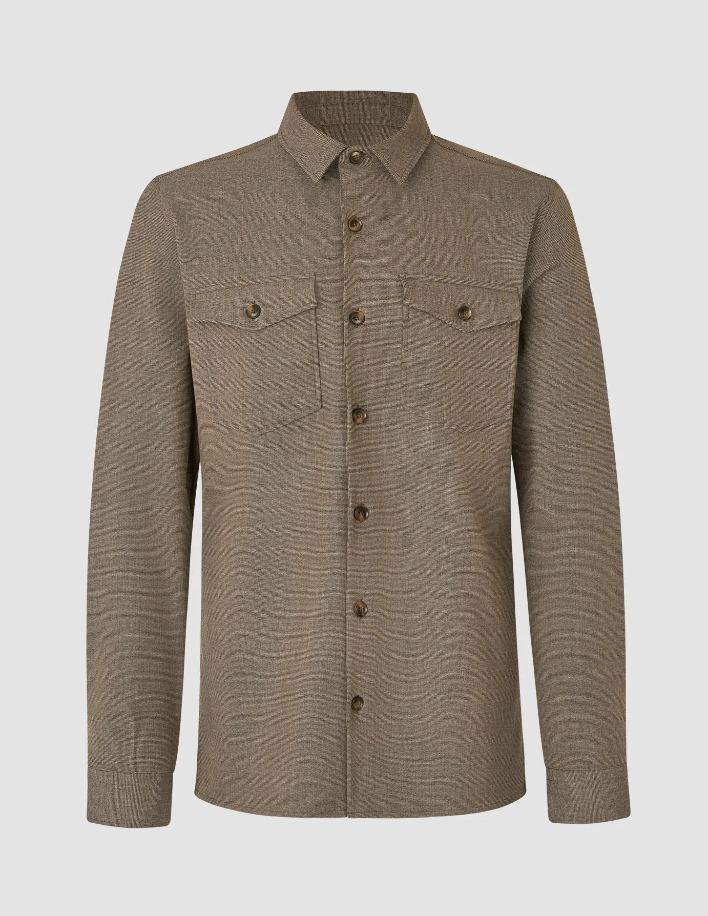 Essential Overshirt Almond