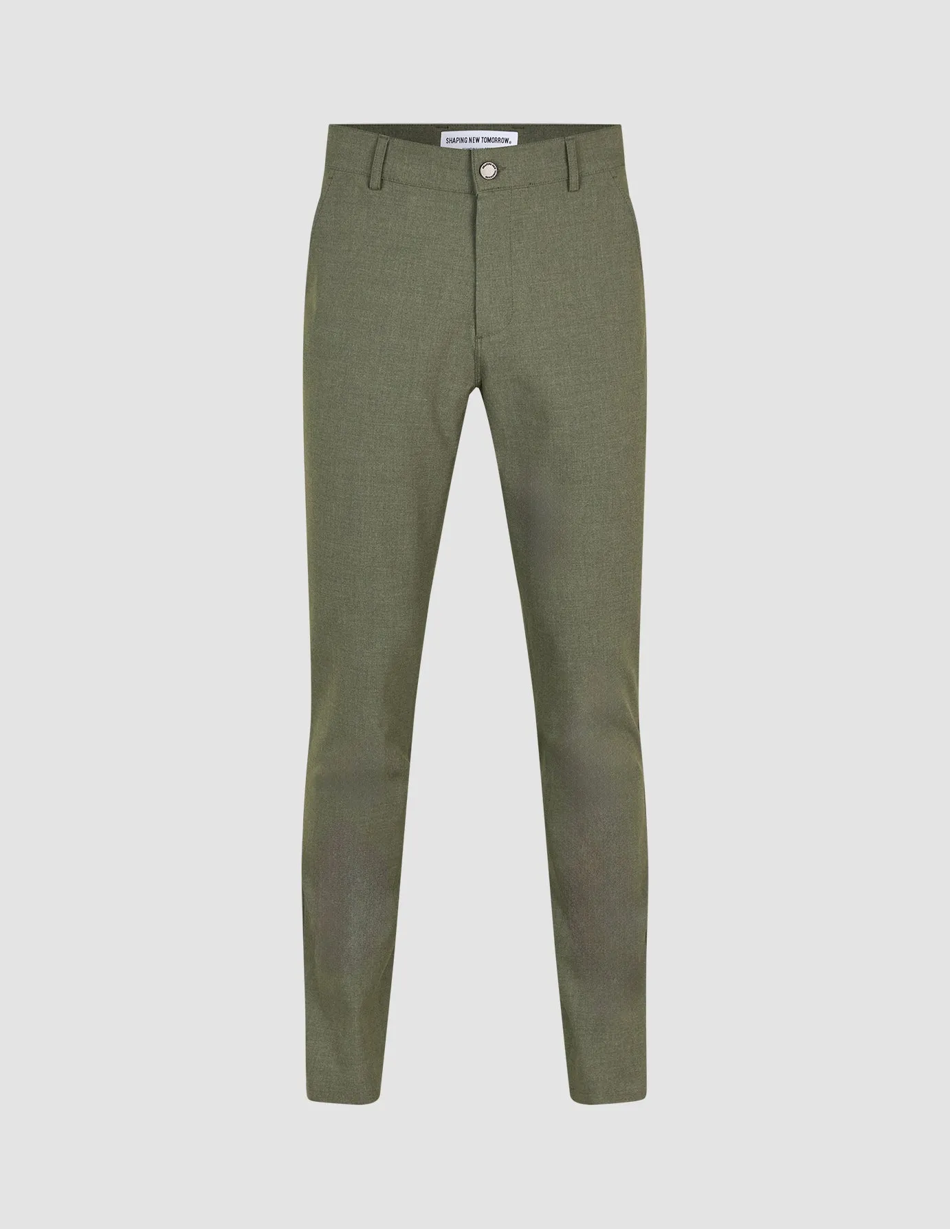 Essential Pants Slim Nightfall Green Melange