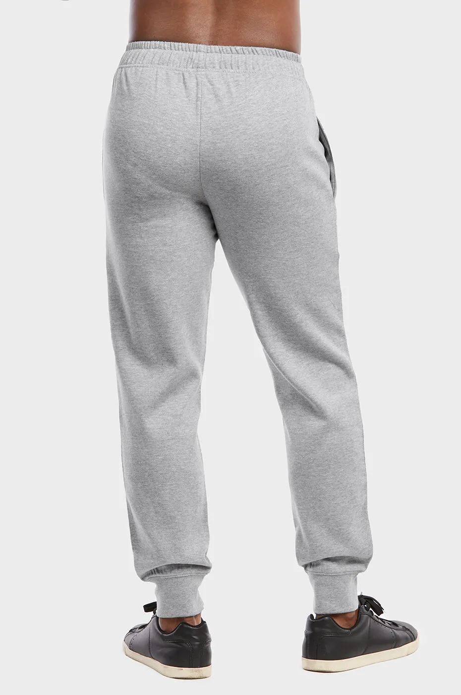 ET TU MEN'S LIGHTWEIGHT FLEECE JOGGER PANTS (SP1120E_H.GRY)