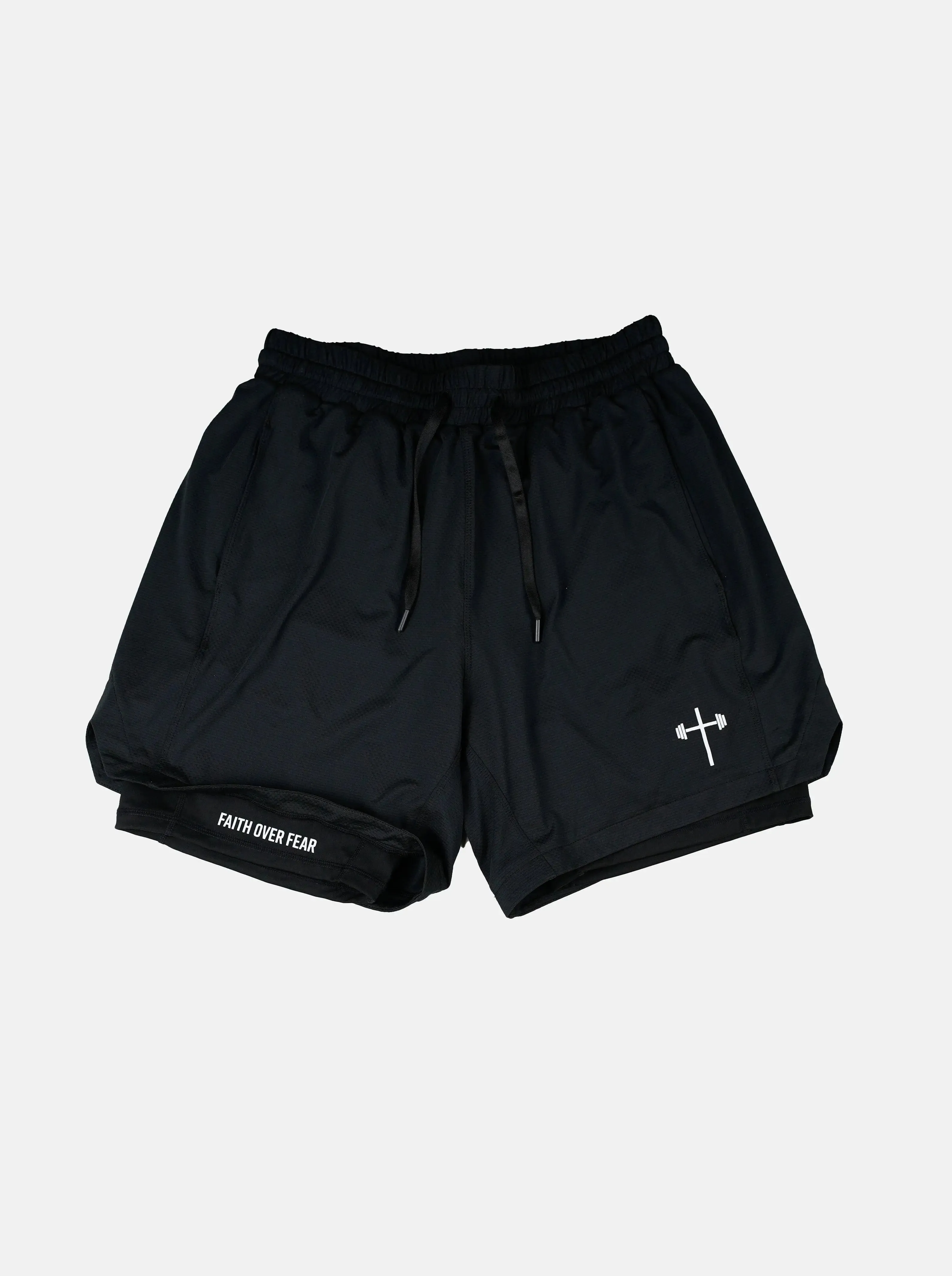 Faith Over Fear Liner Shorts