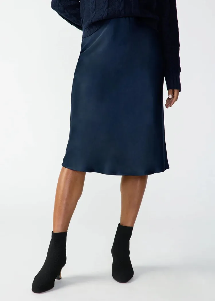 ***FINAL SALE*** Sanctuary Everyday Midi Skirt-Navy