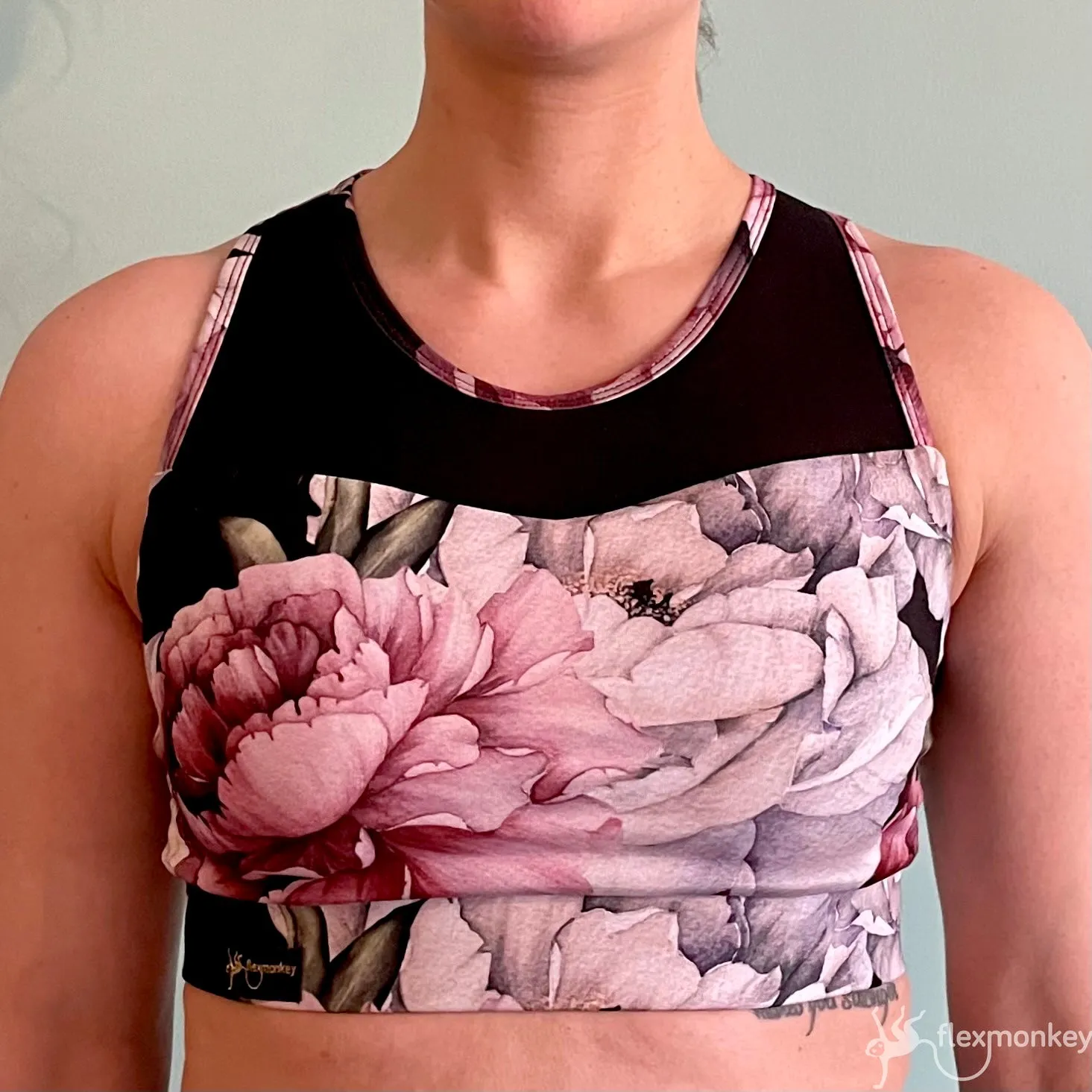 Flexmonkey Racerback 'Peony Dream'