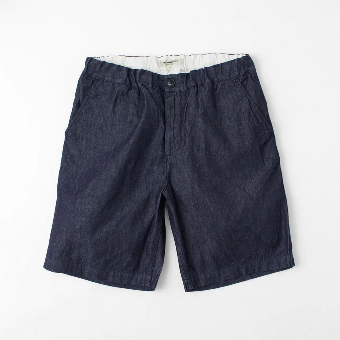 FOB FACTORY / F4168 Denim Sicilia shorts