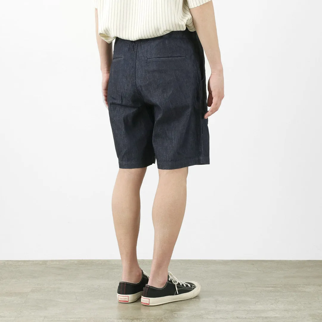 FOB FACTORY / F4168 Denim Sicilia shorts