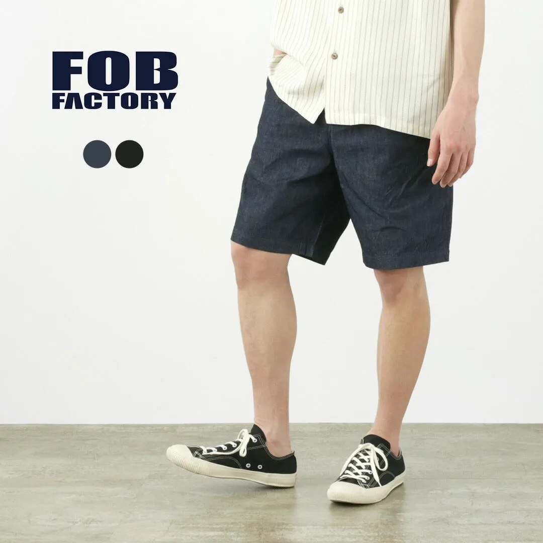 FOB FACTORY / F4168 Denim Sicilia shorts