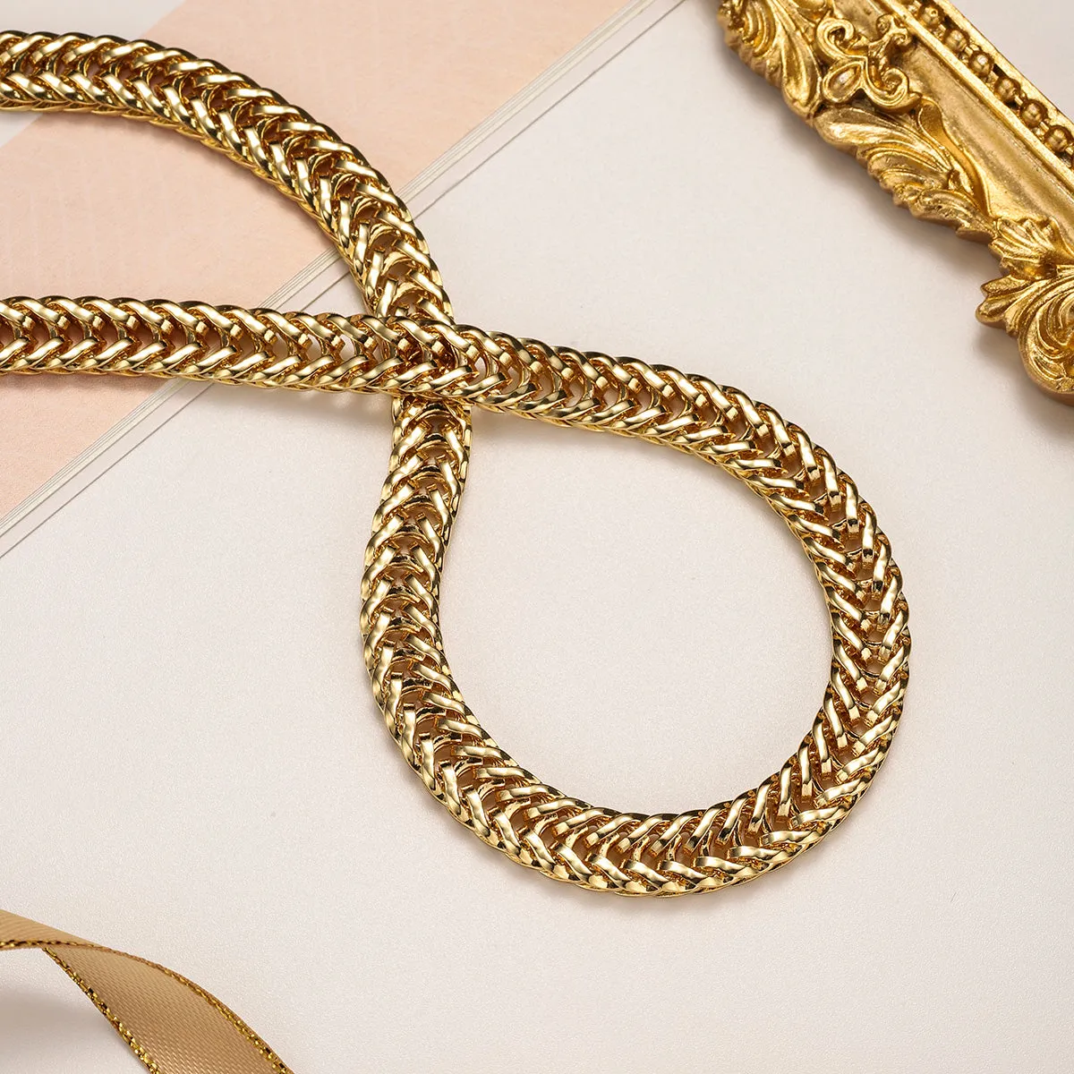 Franco Snake Chain Necklace