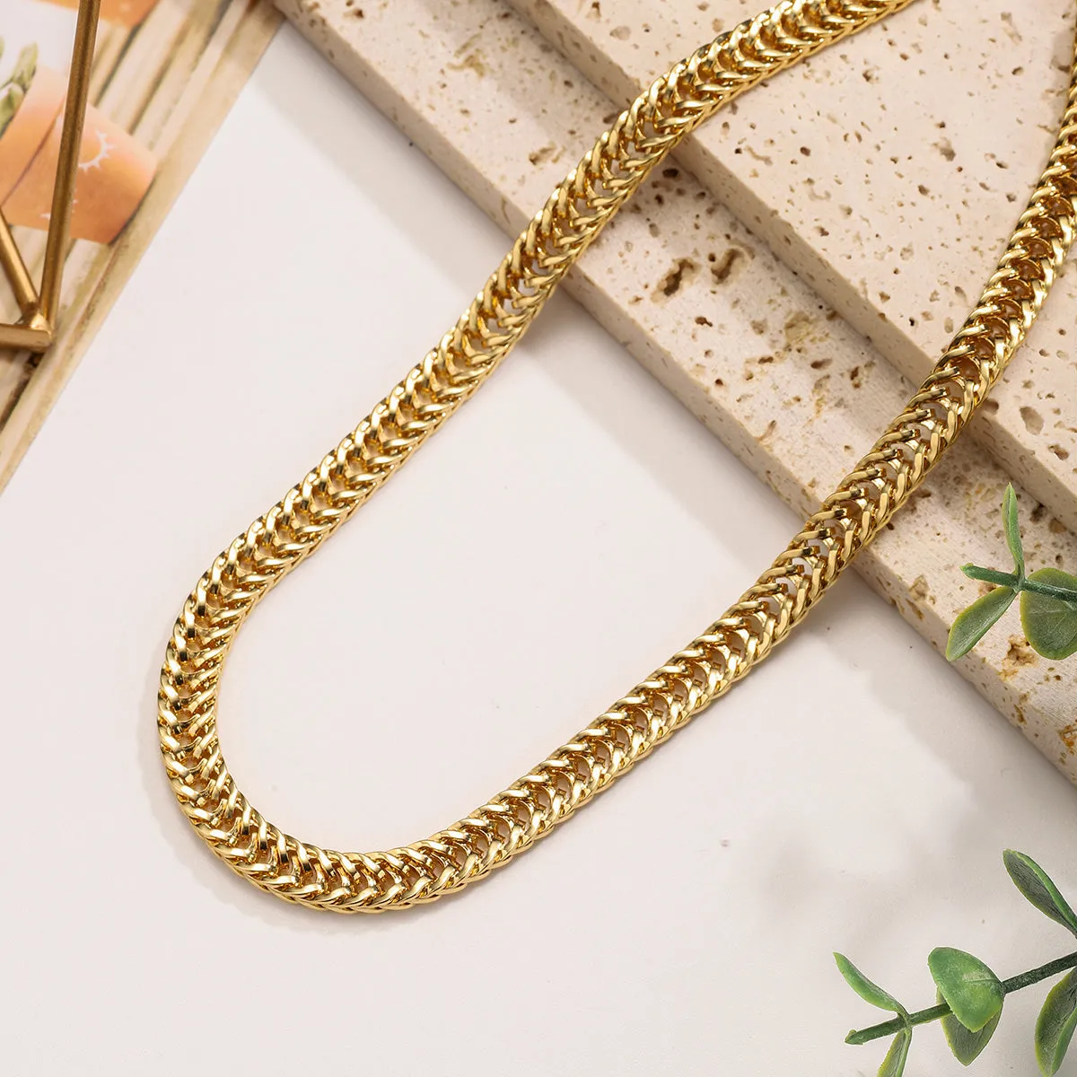 Franco Snake Chain Necklace