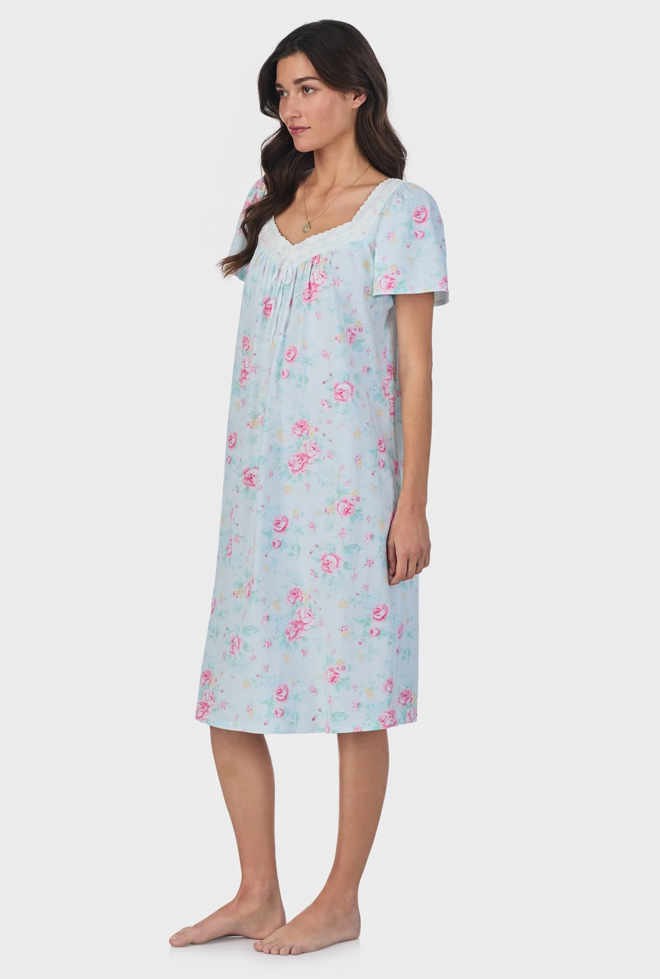 French Garden Cotton Waltz Nightgown