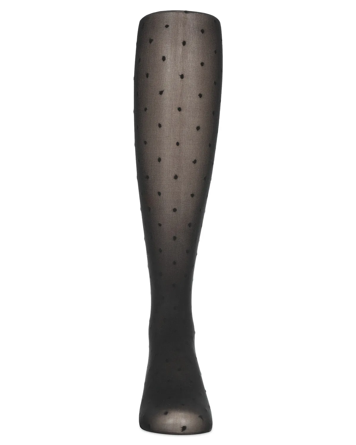 Girls' Dot Semi Opaque Nylon Tights