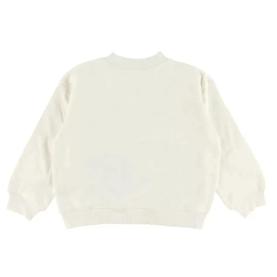 Girls Mock Neck Sweatshirt Sunny Cream  | Levi's