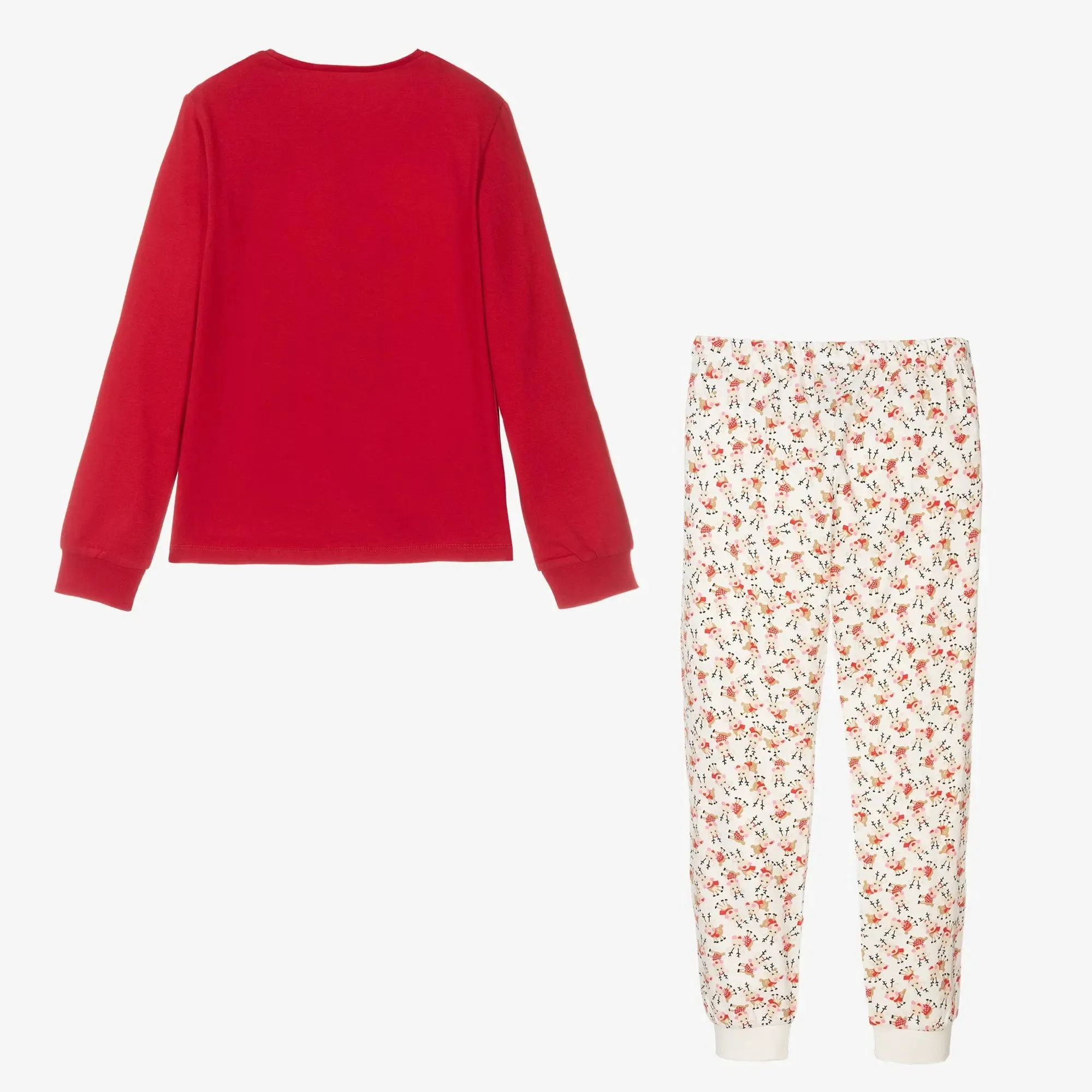 Girls Red Festive Pyjamas | Mayoral