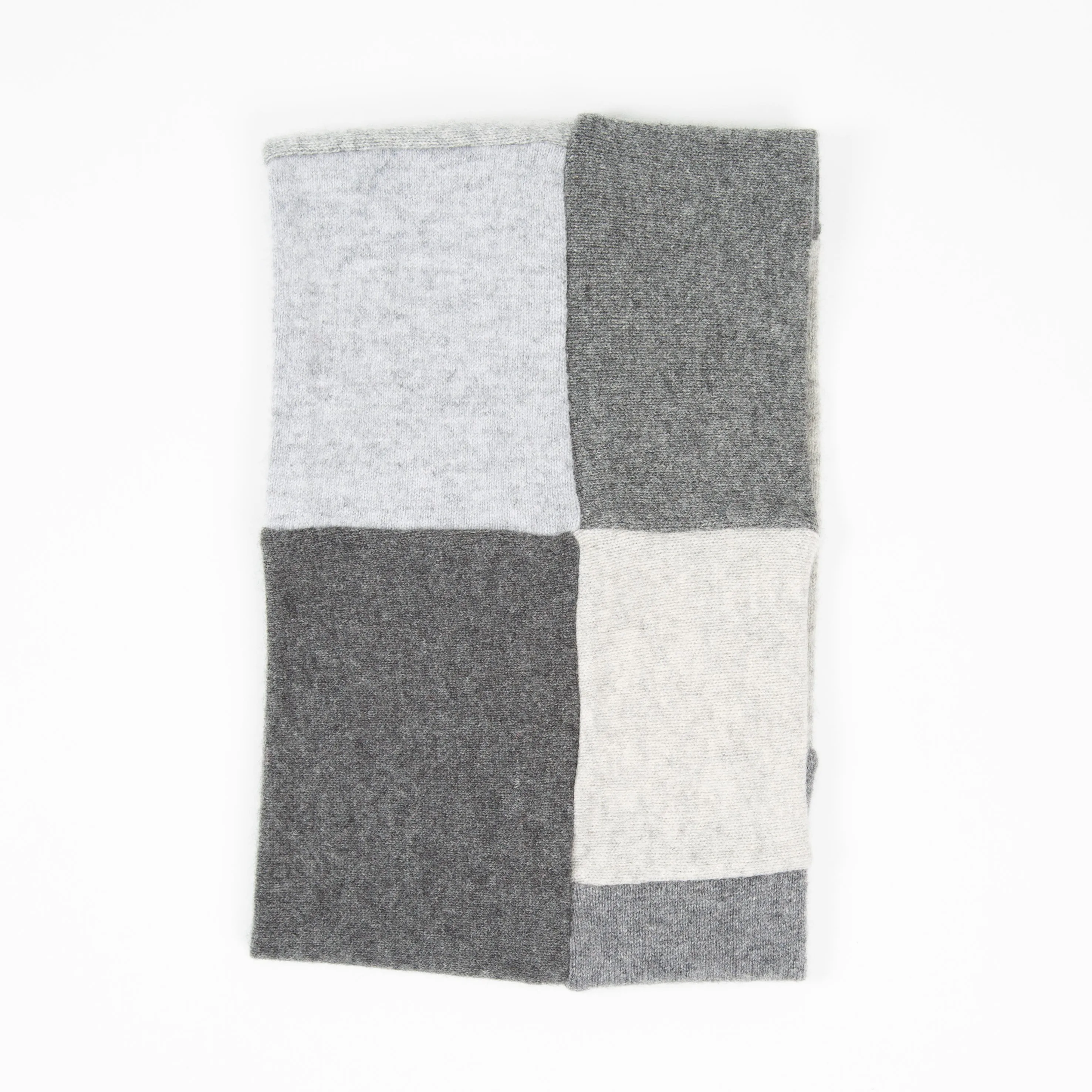 Grey Mix Cashmere Neckwarmer