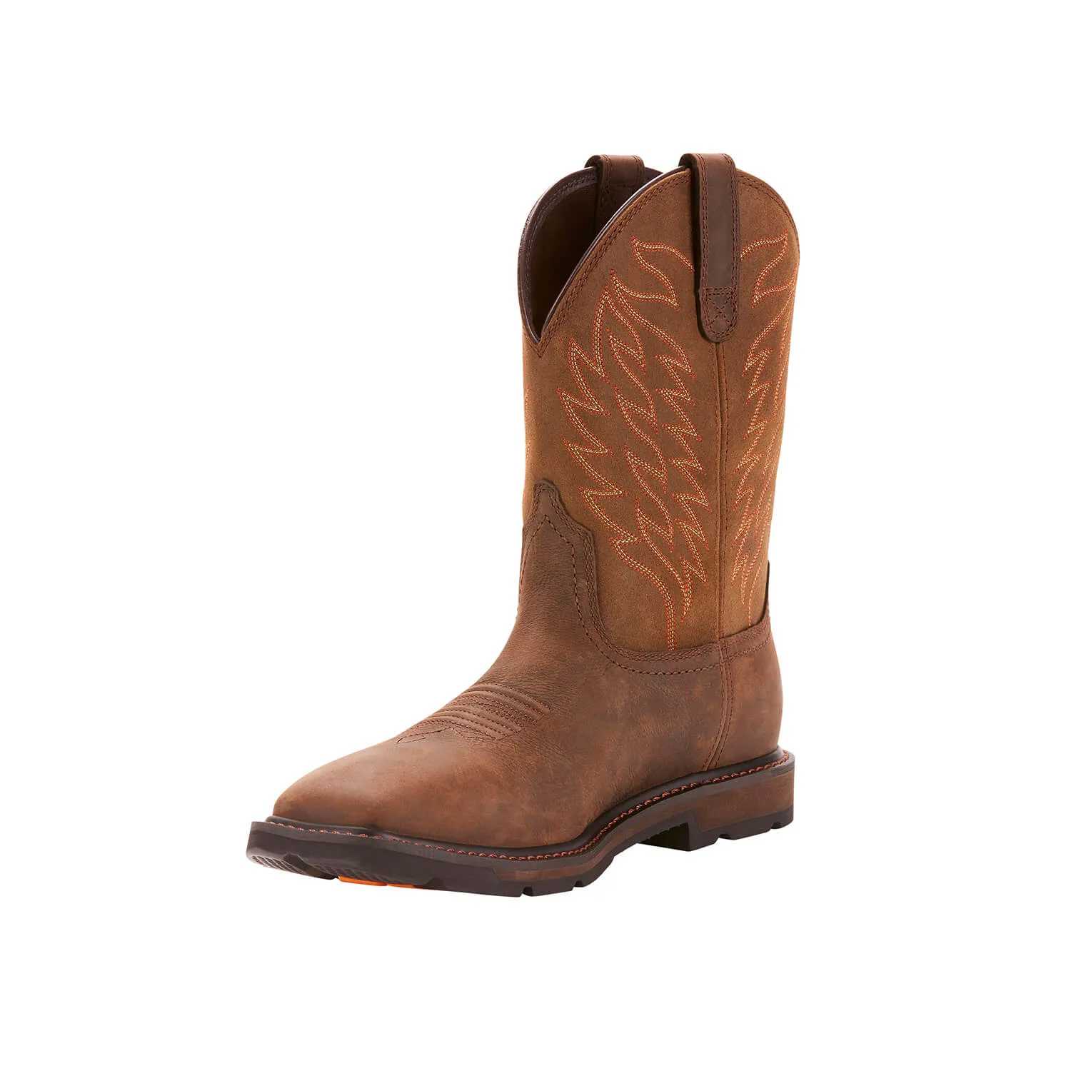 Groundbreaker Soft-Toe Waterproof Pull-On Boot Brown