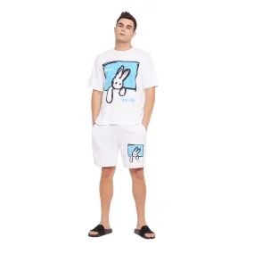 Hang On Oversized Tshirt & Shorts Clothing Set