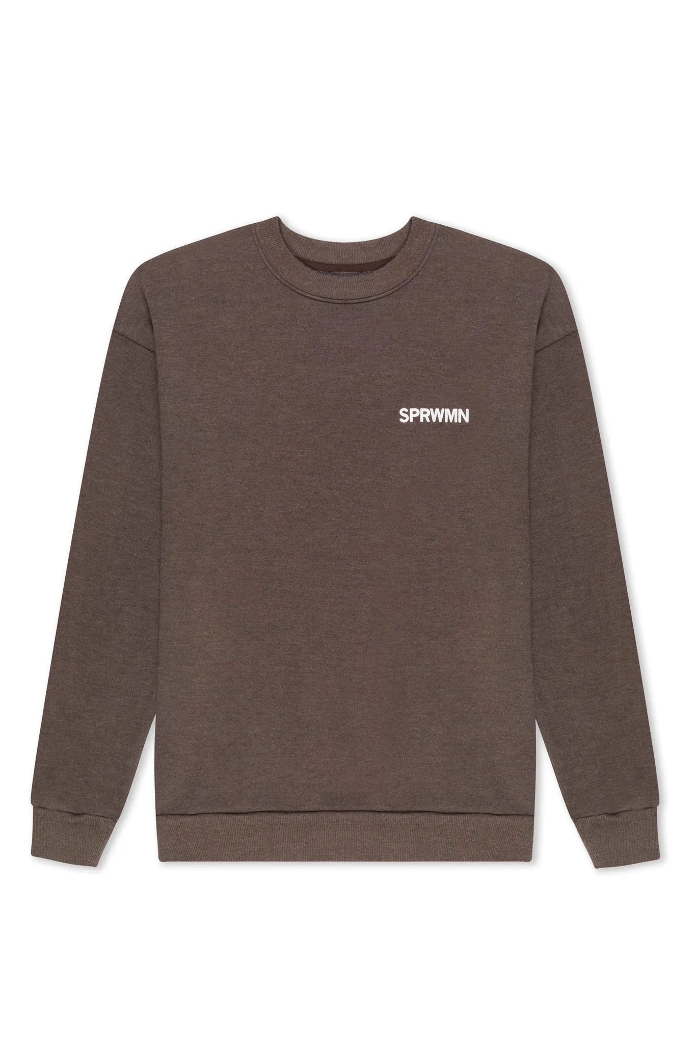 Heather Brown Logo Sweatshirt