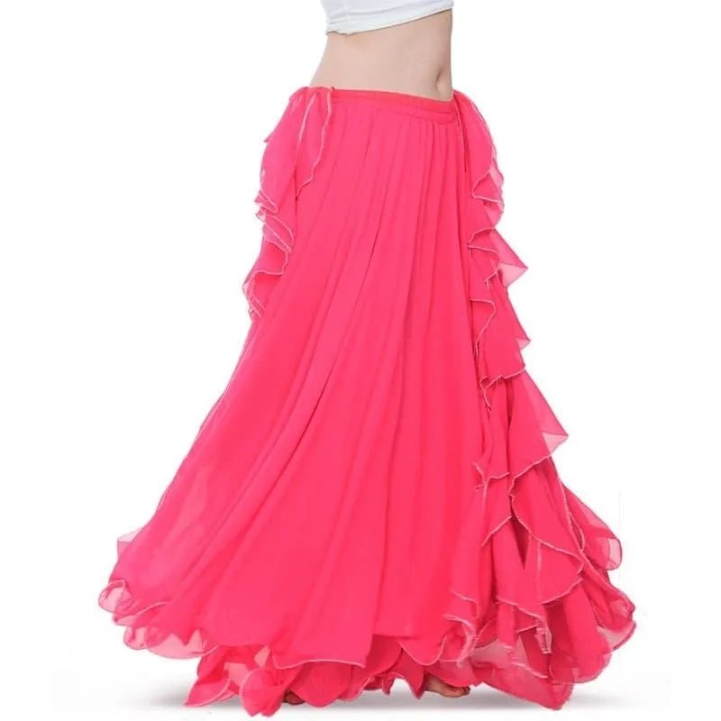 High Slits Belly Dance Skirts