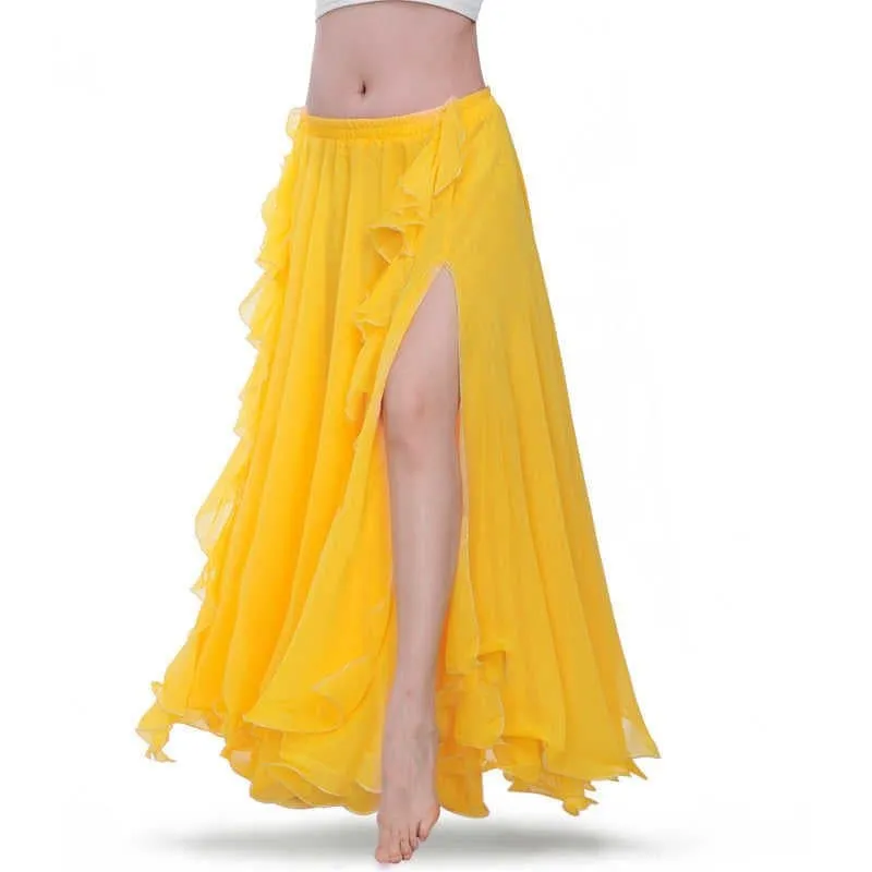 High Slits Belly Dance Skirts