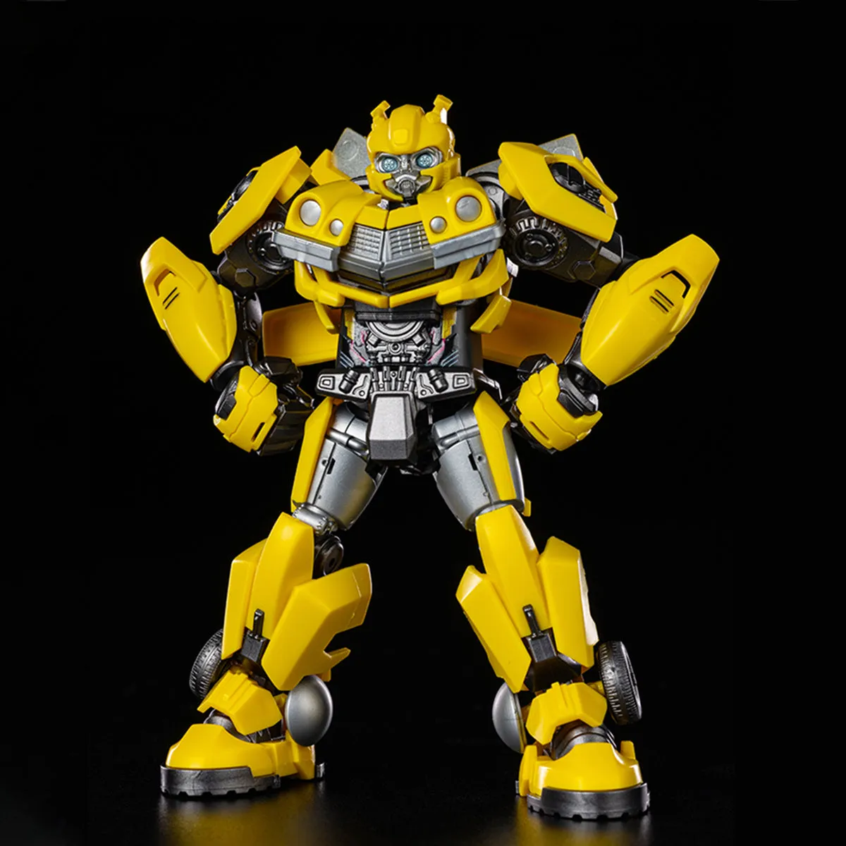 HiPlay Blokees Assembly Model Kits: Transformers Classis Class - Bumblebee, Mecha Musume Style, Height 10cm Miniature