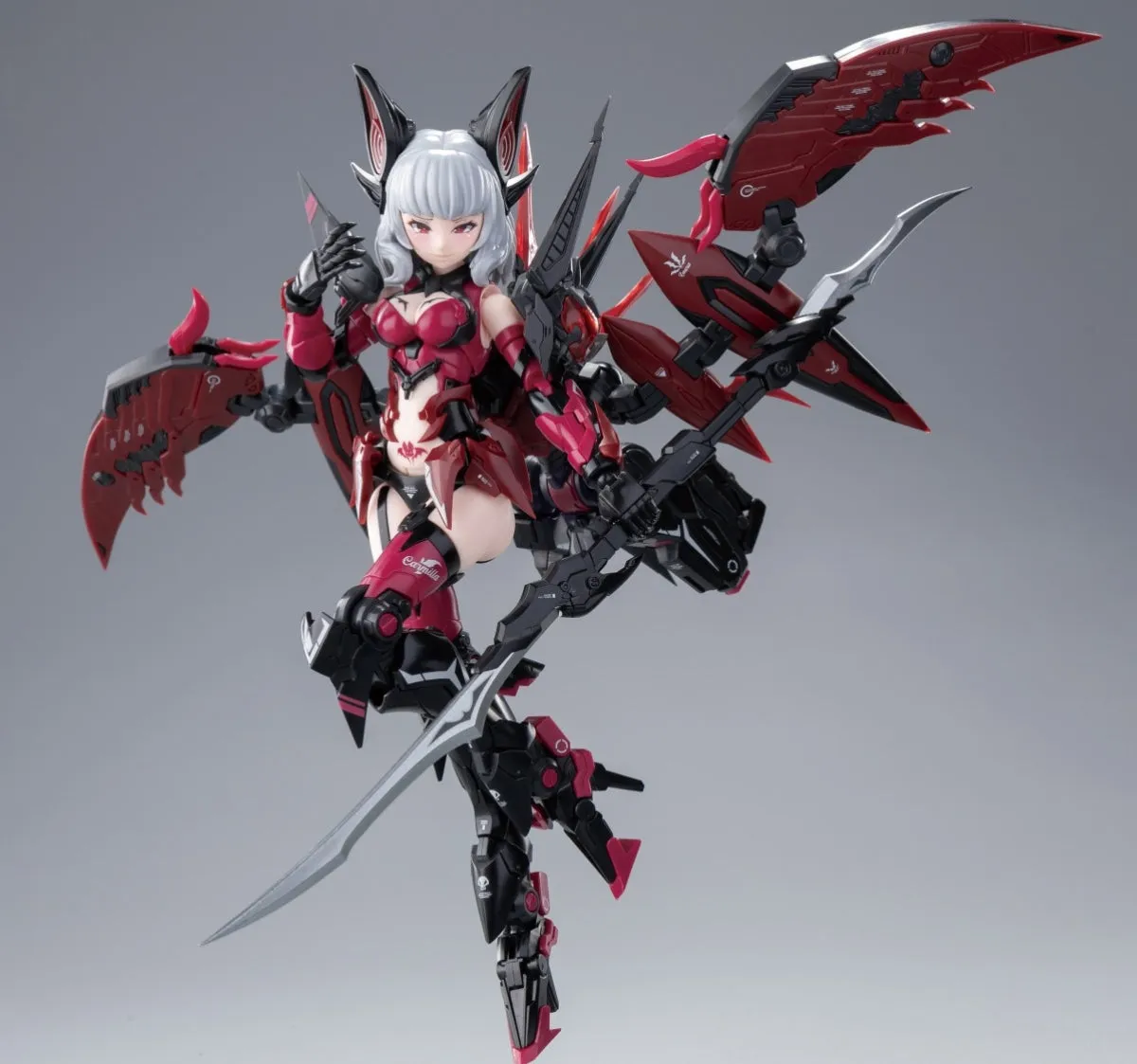 HiPlay E-Model Plastic Model Kits: Endless Night Camilla Collector's Version, A.T.K Girl, Mecha Musume, Anime Style 1:12 Scale Collectible Action Figures