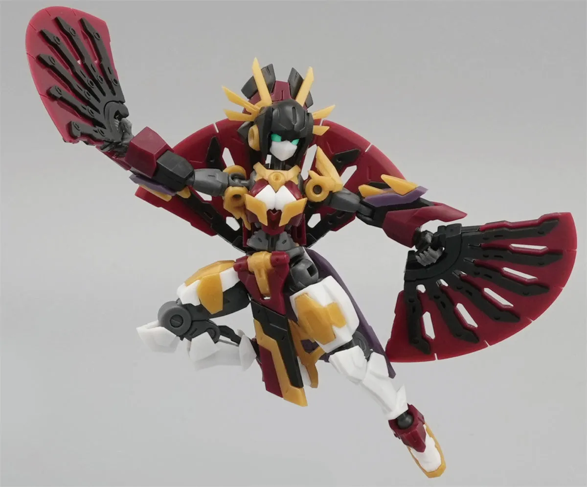 HiPlay FIFTYSEVEN Plastic Model Kits: Armoreo Puppet - Kirigyo, Anime Style, Mecha Musume, 1:24 Scale Collectible Action Figures (Kirigyo)