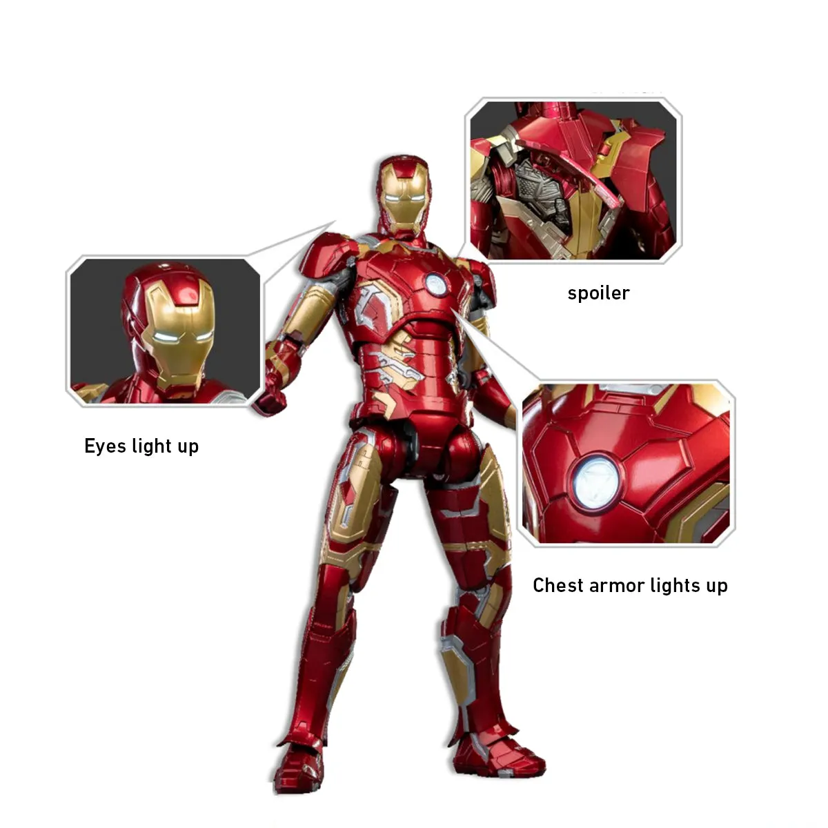 HiPlay Fondjoy, Iron Man MK43, Assembly Model Kits