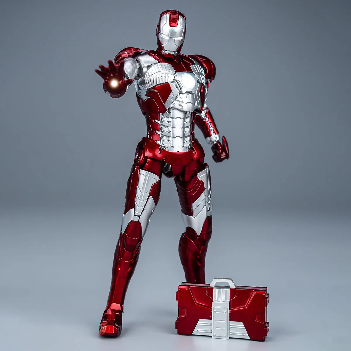 HiPlay Fondjoy Plastic Model Kits: Infinity Saga - Iron Man, Mecha Musume Style 1:12 Scale Miniature Collectible Action Figures MK5