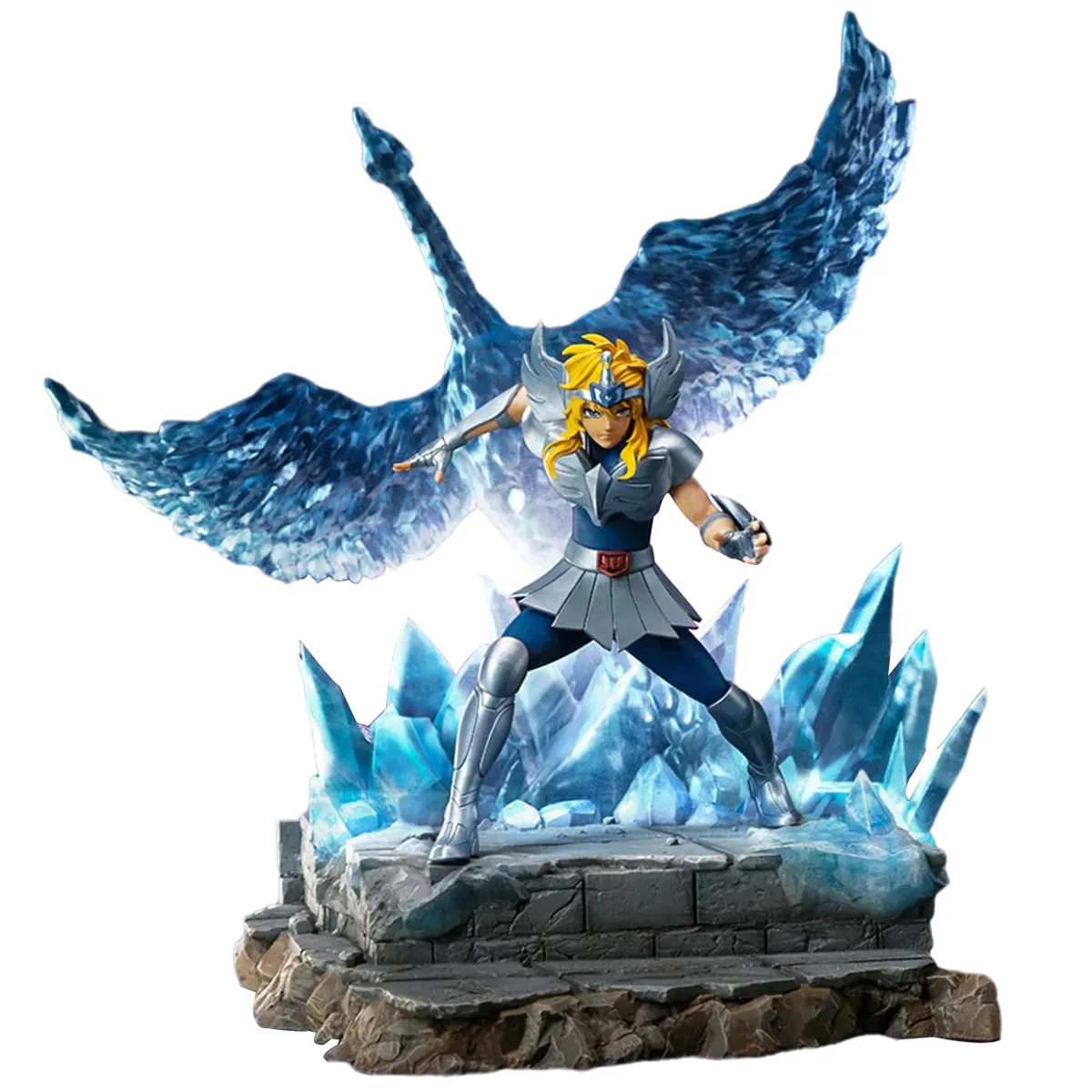 HiPlay Iron Studios, Saint Seiya Cygnus Hyoga Deluxe Edition, Statue