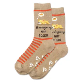 Hot Sox Womens Dog Pie Nap Non Skid Socks