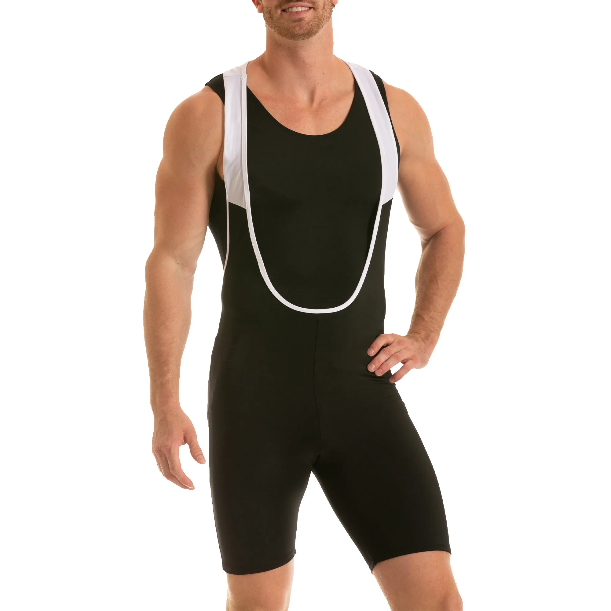 Insta Slim Cycling Compression Pull-On Bib Bodyshorts MBS101