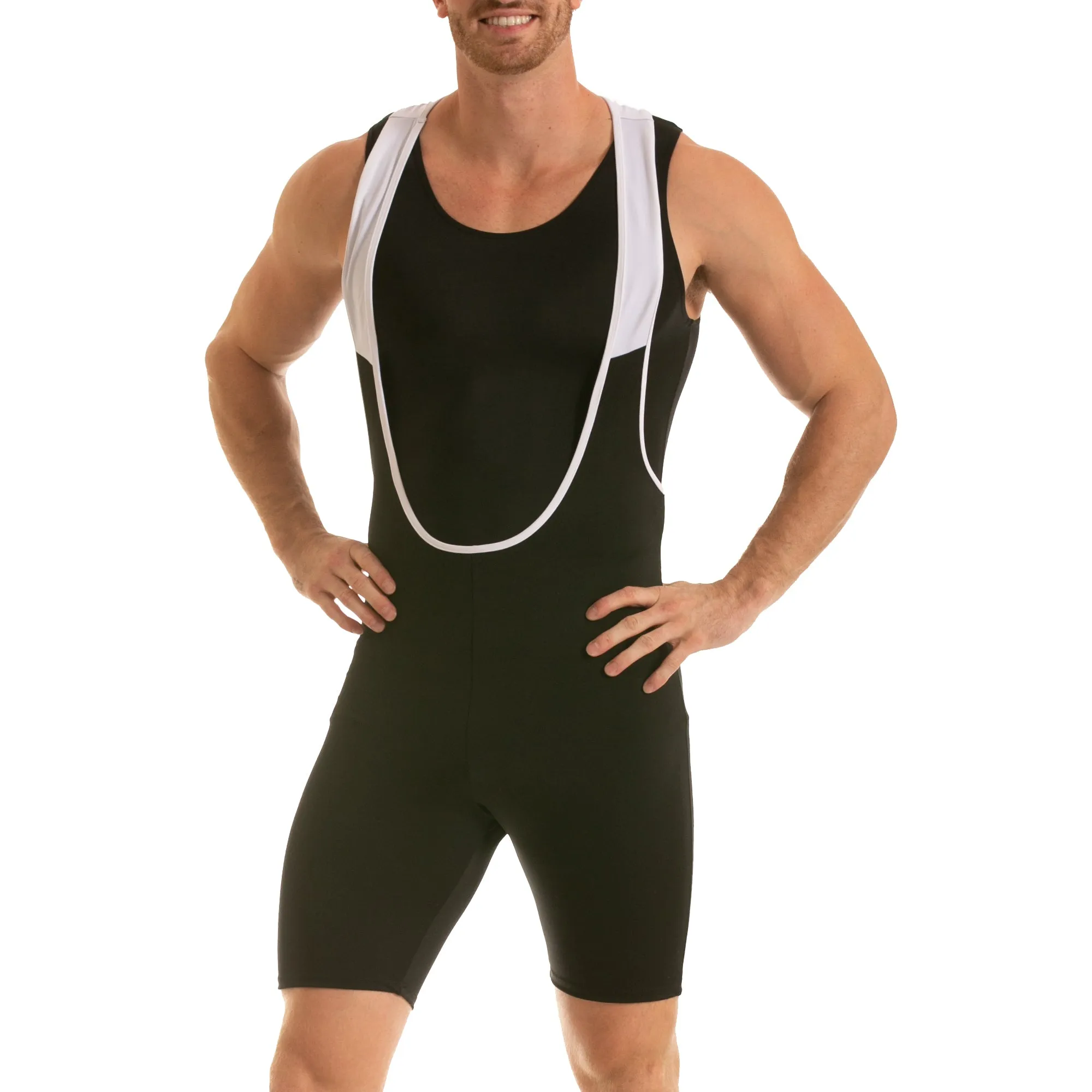 Insta Slim Cycling Compression Pull-On Bib Bodyshorts MBS101