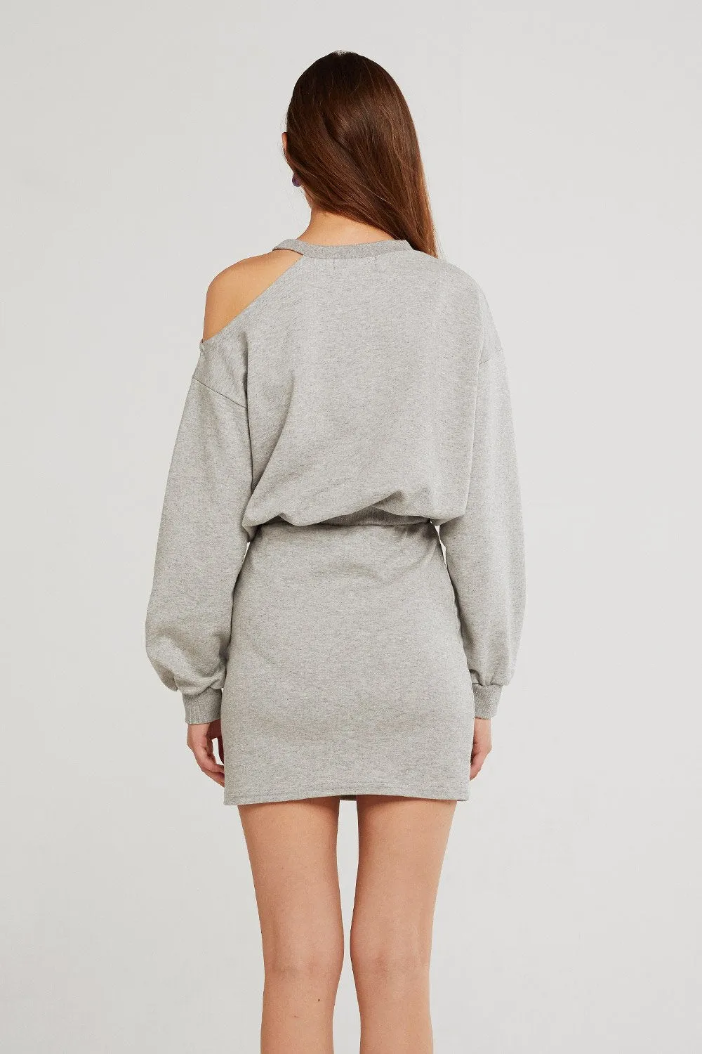 Jade Cold Shoulder Sweat Dress