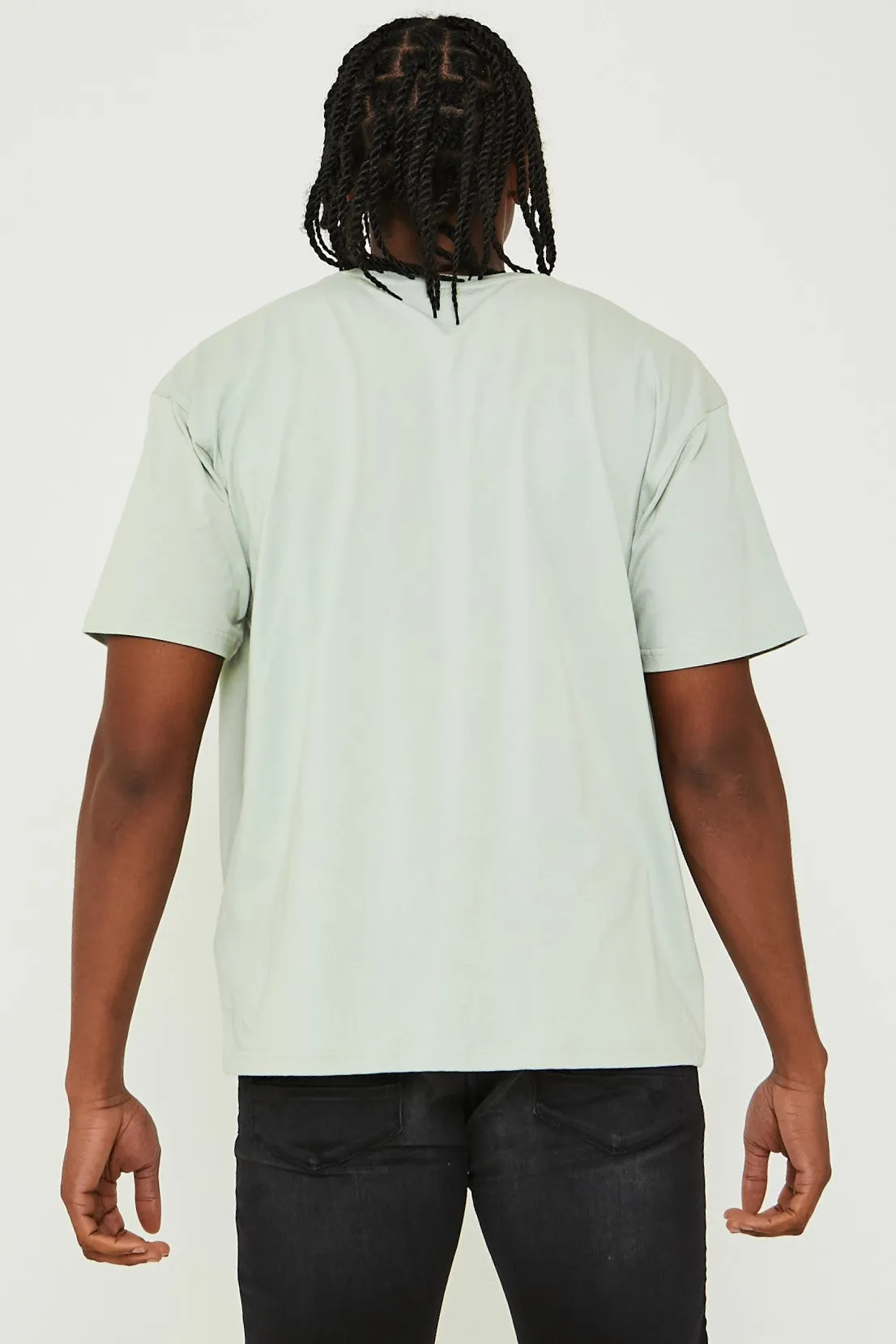 James Street Oversized T-Shirt - Pale Green