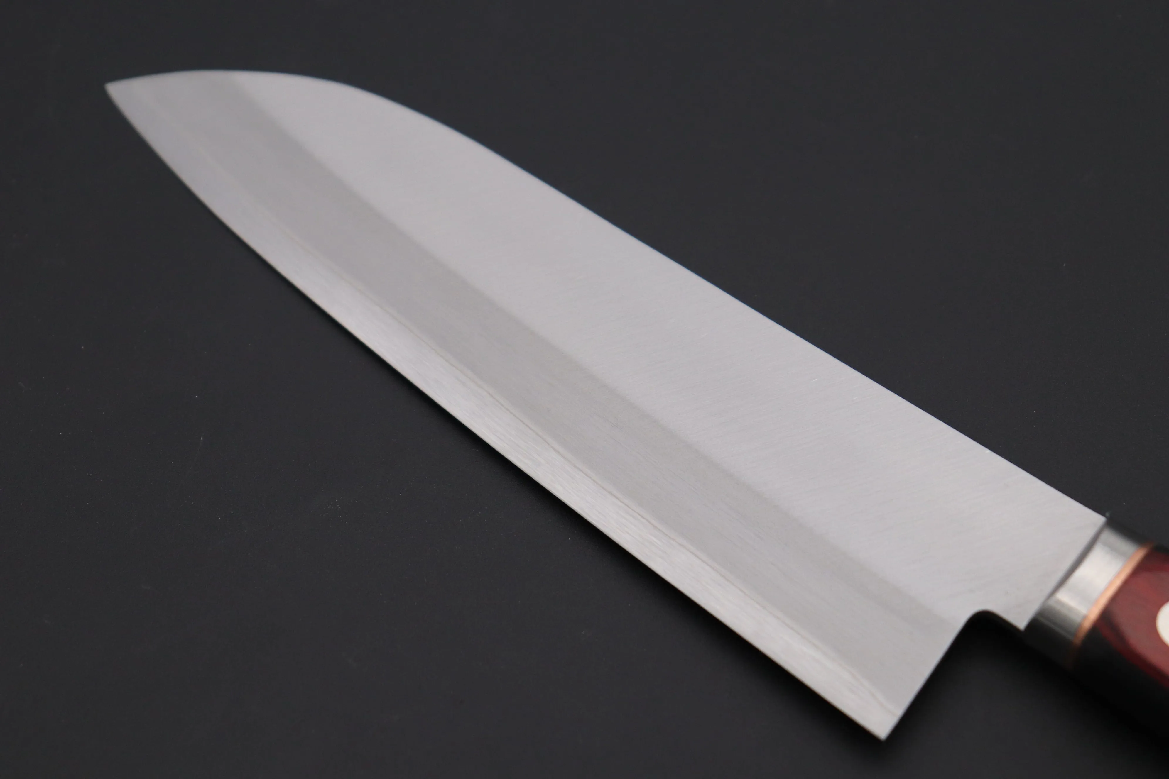 JCK Natures SAKURA ROAD Aogami Super Series SAKURA-1 Santoku 170mm (6.6 Inch)