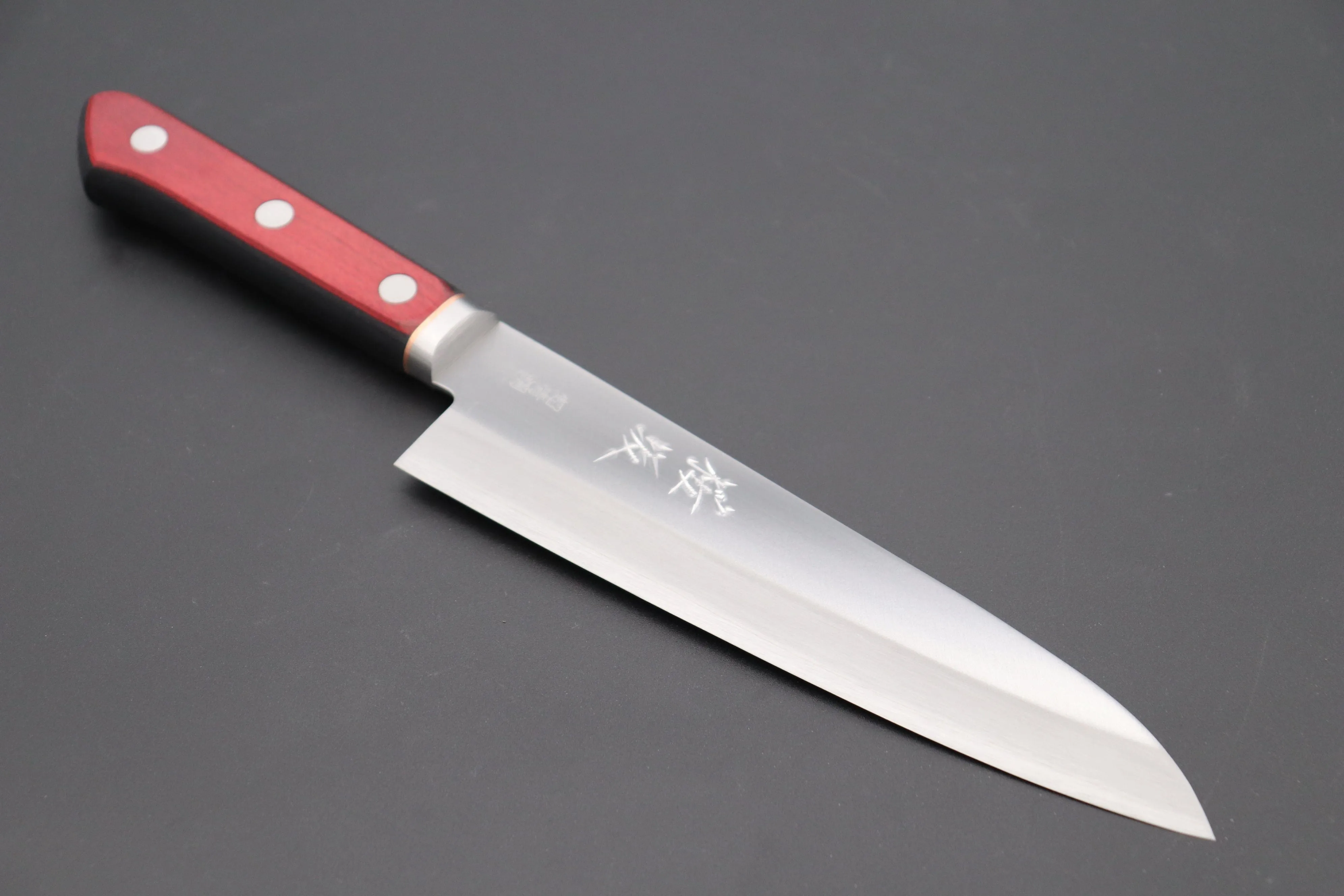 JCK Natures SAKURA ROAD Aogami Super Series SAKURA-2 Gyuto 180mm (7 Inch)