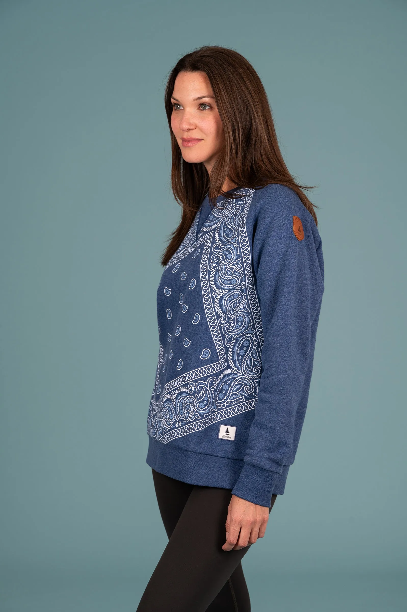 Kimia Bandana Sweatshirt Indigo