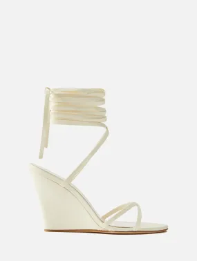 Lace Up Wedge 95mm