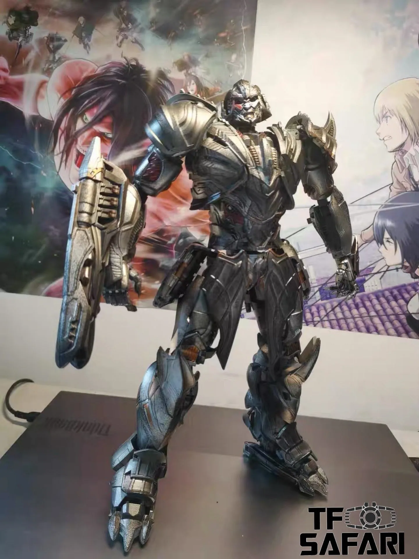 Legendary Toys 4th Party BS-02S BS02S KO UT Ragoon (AOE / TLK Megatron) Battle Damaged Version 32cm / 12"