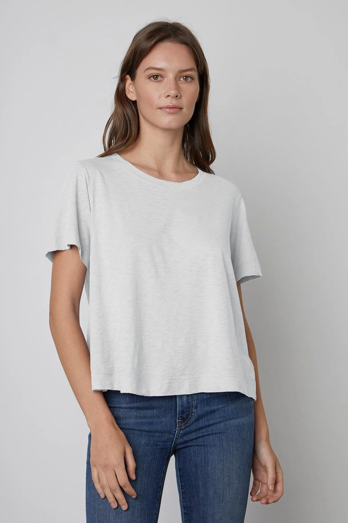 LULA COTTON SLUB SWING TEE